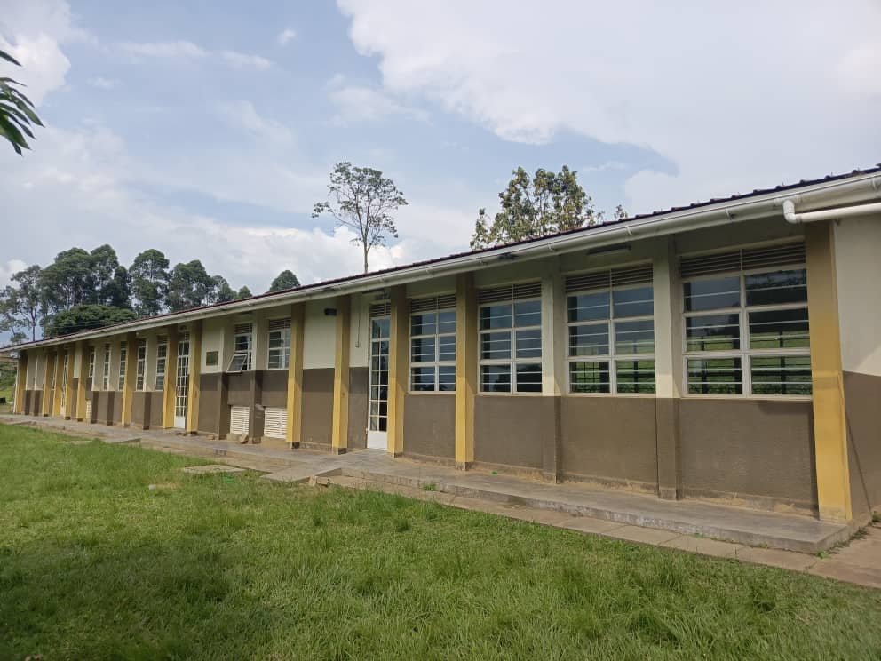 Learning block at Bugangari Secondary School